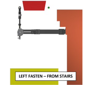 Nut-runner Left Fasten from stairs