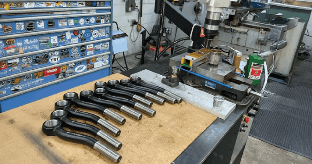 Tiire Rods Production Tapping 1 ¾” Tire Rods - FlexArm