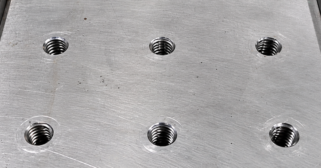 tapping stainless steel