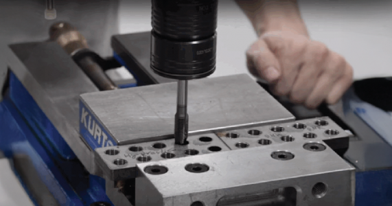 Tapping 7-16 inch holes Final